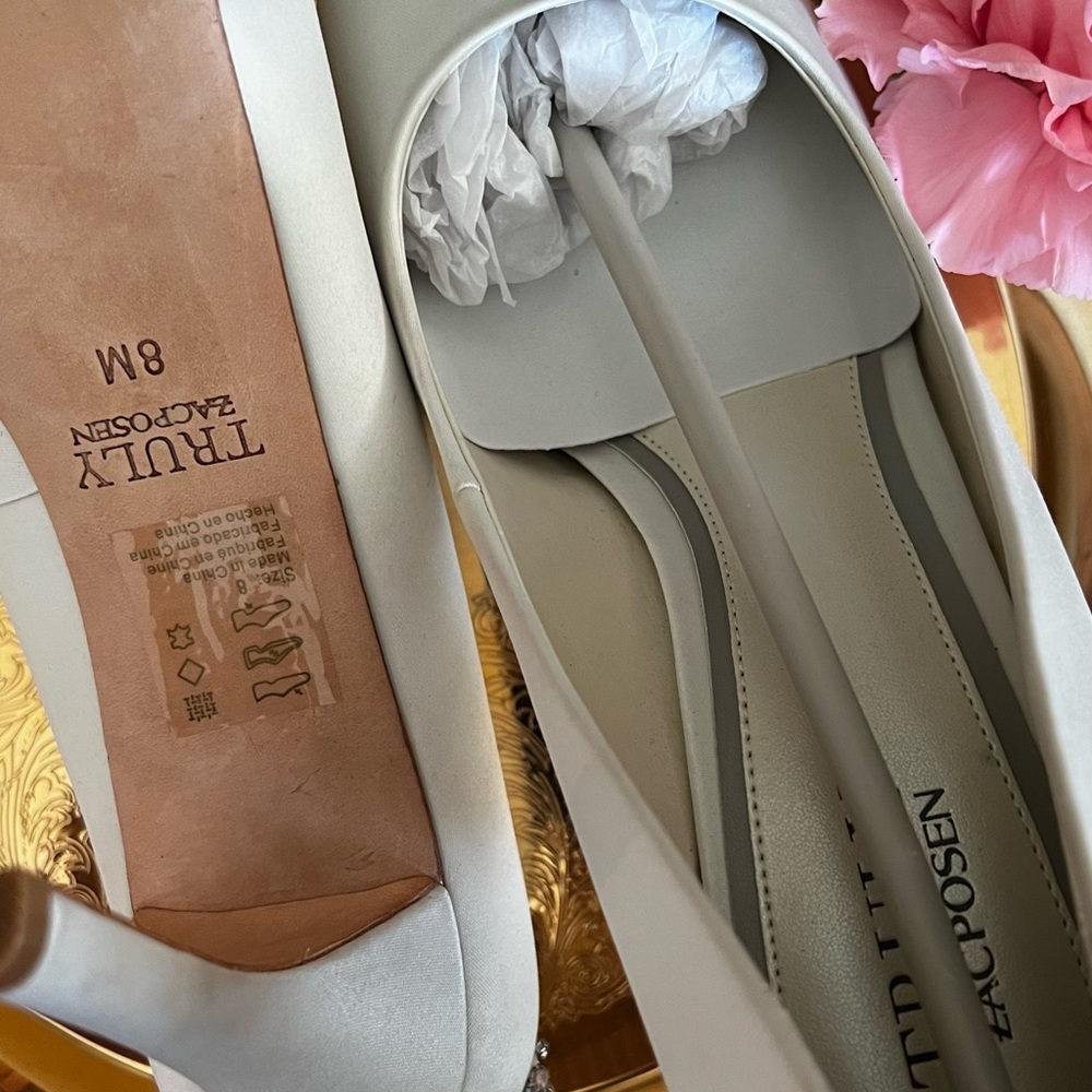 Zac Posen Crystal Special Occasion Shoes - Picture 4 of 6